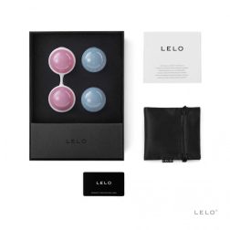   Lelo Luna Beads 2 x 2 darab prémium gésagolyó, belső ballasztgolyóval (normál)