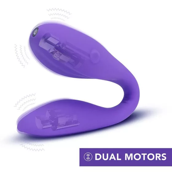 Blush Wellness Duo kétmotoros párvibrátor (lila).