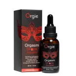   Orgie – Orgasm Drops Kissable uniszex stimuláló gél, almaízű (30 ml)