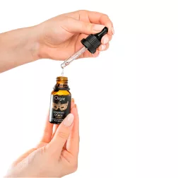   Orgie – Orgasm Drops Vibe! uniszex stimuláló gél melegítő hatással, almaízű (15 ml)