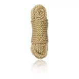 Fetish – kender bondage kötél (natúr, 10 méter)
