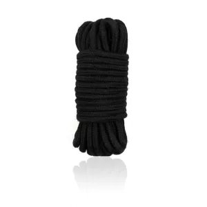 Fetish – bondage kötél (fekete, 10 méter)