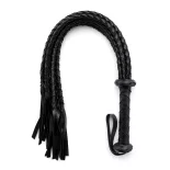 Fetish – fonott korbács (75 cm)