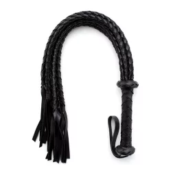 Fetish – fonott korbács (75 cm)