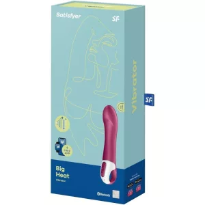 Satisfyer – Big Heat vibrátor melegítő funkcióval (APP-os)