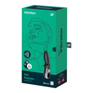 Satisfyer Hot Passion análvibrátor, melegítő funkcióval (APP-os)