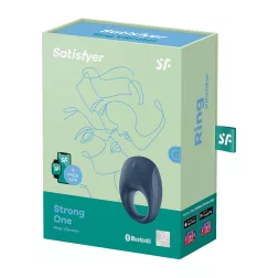 Satisfyer – Strong One vibrációs péniszgyűrű (APP-os)