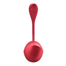   Satisfyer Shiny Petal vibrációs tojás, vezeték nélküli távirányítóval (fekete) (APP-os)