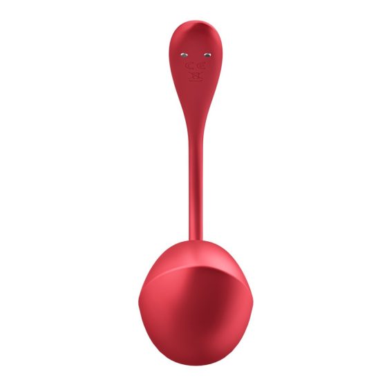 Satisfyer Shiny Petal vibrációs tojás, vezeték nélküli távirányítóval (fekete) (APP-os)