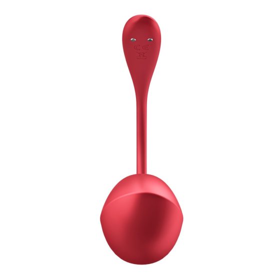 Satisfyer Shiny Petal vibrációs tojás, vezeték nélküli távirányítóval (piros) (APP-os)