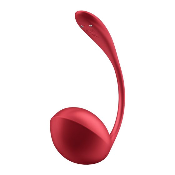 Satisfyer Shiny Petal vibrációs tojás, vezeték nélküli távirányítóval (piros) (APP-os)