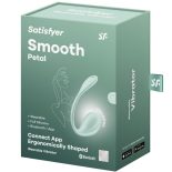   Satisfyer Smooth Petal vibrációs tojás (világoszöld) (APP-os)