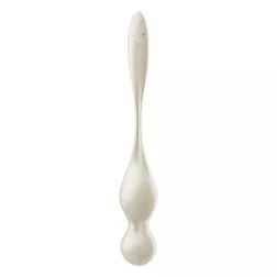   Satisfyer Love Birds 1 vibrációs gésagolyó páros (fehér) (APP-os)