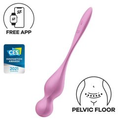   Satisfyer Love Birds 1 vibrációs gésagolyó páros (pink) (APP-os)