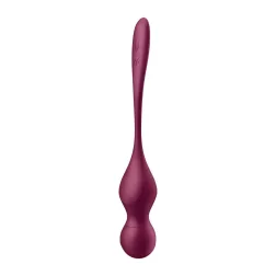   Satisfyer Love Birds Vary variálható vibrációs gésagolyó páros, távirányítóval (piros) (APP-os).