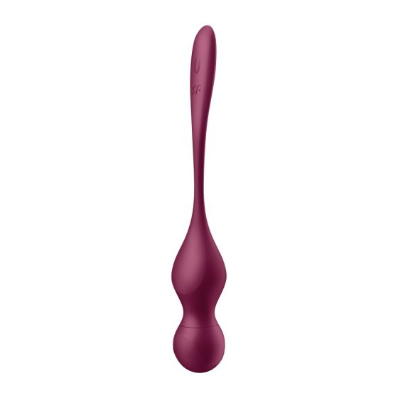 Satisfyer Love Birds Vary variálható vibrációs gésagolyó páros, távirányítóval (piros) (APP-os)