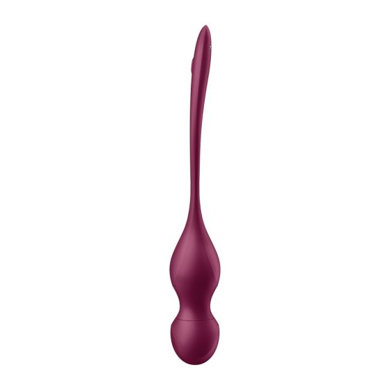 Satisfyer Love Birds Vary variálható vibrációs gésagolyó páros, távirányítóval (piros) (APP-os)