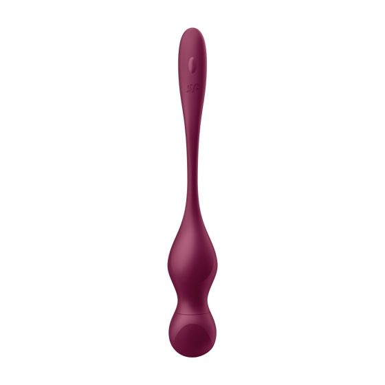 Satisfyer Love Birds Vary variálható vibrációs gésagolyó páros, távirányítóval (piros) (APP-os)