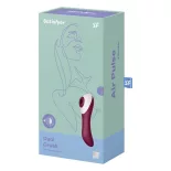   Satisfyer Dual Crush vibrátor, légullámos csiklóizgatóval (APP-os)
