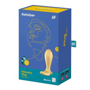 Satisfyer Intensity Plug análvibrátor (arany) (APP-os)