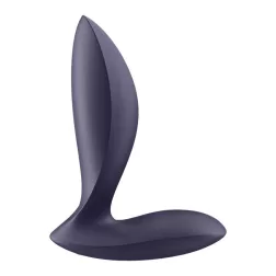 Satisfyer – Power Plug análvibrátor (szürke) (APP-os)
