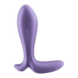 Satisfyer Intensity Plug análvibrátor (lila) (APP-os)