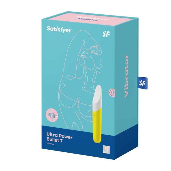 Satisfyer Ultra Power Bullet 7. akkumulátoros minivibrátor (sárga)