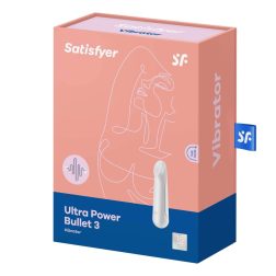   Satisfyer Ultra Power Bullet 3. akkumulátoros minivibrátor (fehér)