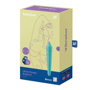 Satisfyer Ultra Power Bullet 8. akkumulátoros vibrátor (zöld) (APP-os)