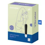   Satisfyer Ultra Power Bullet 2. akkumulátoros minivibrátor (fekete)