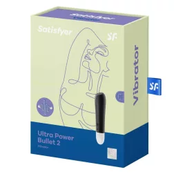   Satisfyer Ultra Power Bullet 2. akkumulátoros minivibrátor (fekete)