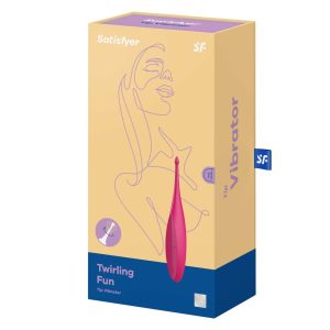 Satisfyer Twirling Fun fókusz típusú izgató (rózsaszín)