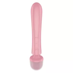   Satisfyer Triple Lover három motoros, klitoriszágas vibrátor és masszírozó (rózsaszín)