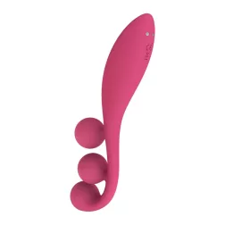   Satisfyer Tri Ball 1. három motoros, flexibilis vibrátor (piros)
