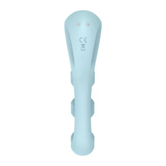 Satisfyer Tri Ball 2. három motoros, flexibilis vibrátor (kék)
