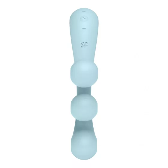 Satisfyer Tri Ball 2. három motoros, flexibilis vibrátor (kék)