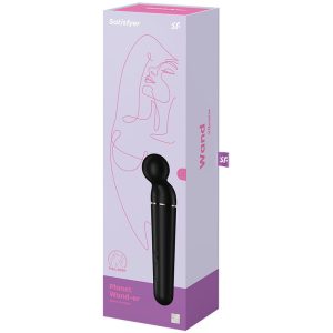 Satisfyer Planet Wand-er kézi masszírozógép (fekete)