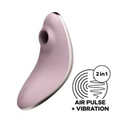   Satisfyer Vulva Lover 1. léghullámos csiklóizgató, vibrációval (lila)