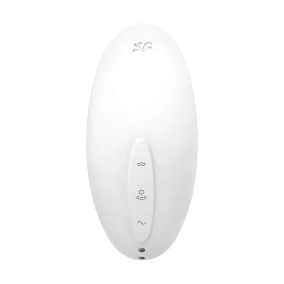 Satisfyer Vulva Lover 2. léghullámos csiklóizgató, vibrációval (fehér)