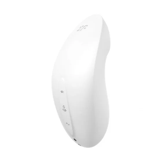 Satisfyer Vulva Lover 2. léghullámos csiklóizgató, vibrációval (fehér)