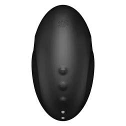   Satisfyer Vulva Lover 3. léghullámos csiklóizgató, vibrációval (fekete)