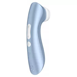   Satisfyer – Pro 2 + léghullámos csiklóizgató, vibrációval (kék).