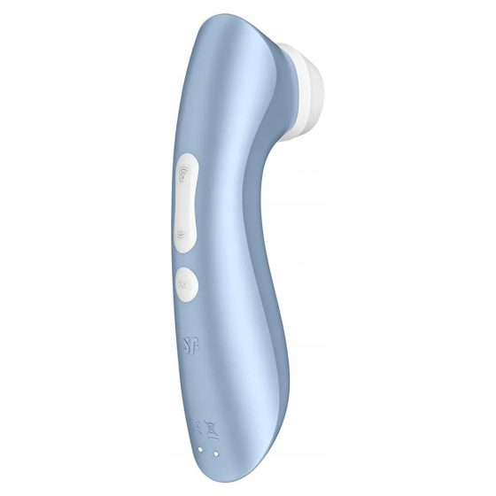Satisfyer Pro 2 + léghullámos csiklóizgató, vibrációval (kék).