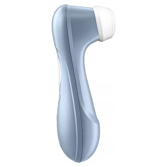 Satisfyer – Pro 2 + léghullámos csiklóizgató, vibrációval (kék).