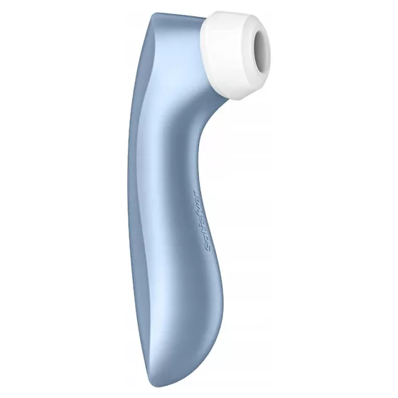 Satisfyer – Pro 2 + léghullámos csiklóizgató, vibrációval (kék).