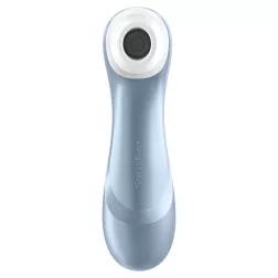   Satisfyer – Pro 2 + léghullámos csiklóizgató, vibrációval (kék).