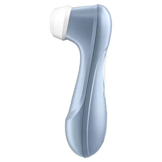 Satisfyer – Pro 2 + léghullámos csiklóizgató, vibrációval (kék).