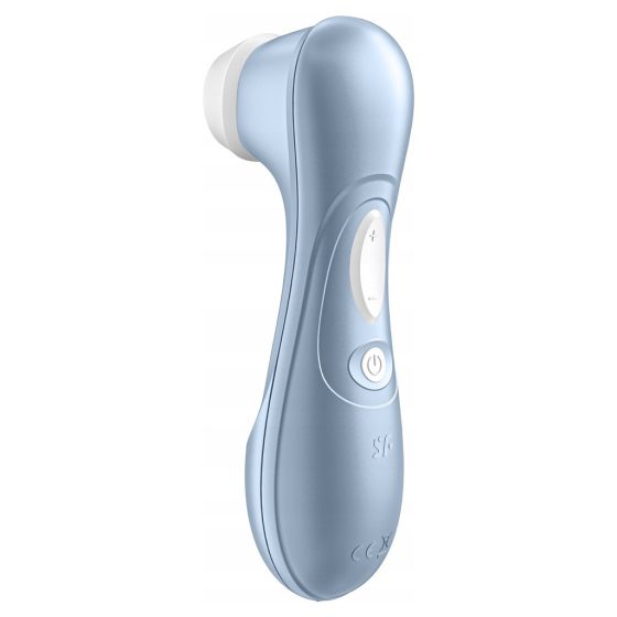 Satisfyer Pro 2 + léghullámos csiklóizgató, vibrációval (kék).