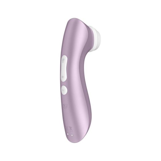 Satisfyer Pro 2 + léghullámos csiklóizgató, vibrációval (lila).