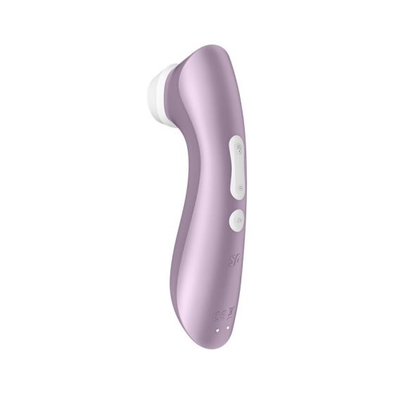 Satisfyer Pro 2 + léghullámos csiklóizgató, vibrációval (lila).